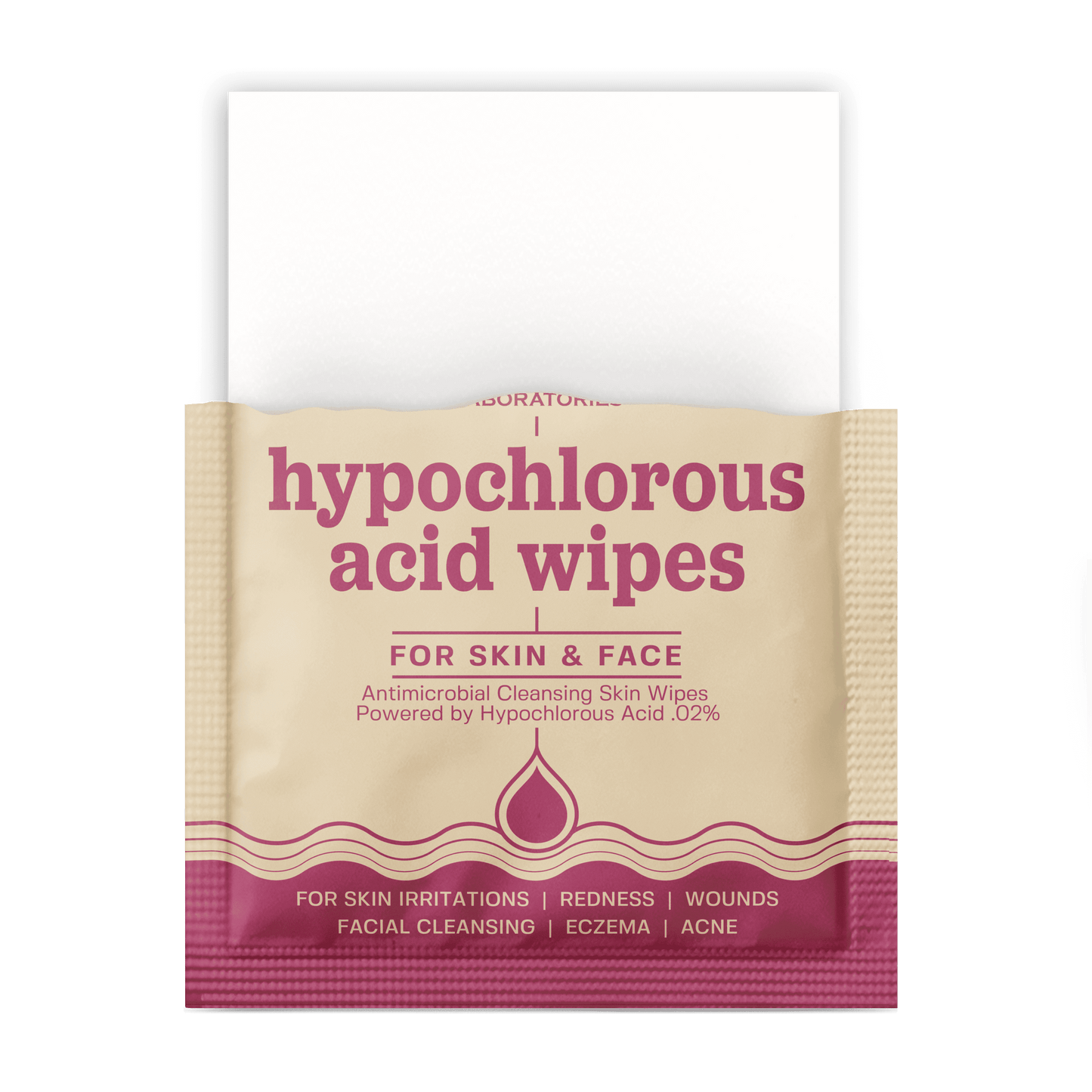 Hypochlorous Acid Facial Wipes | BASE LABORATORIES