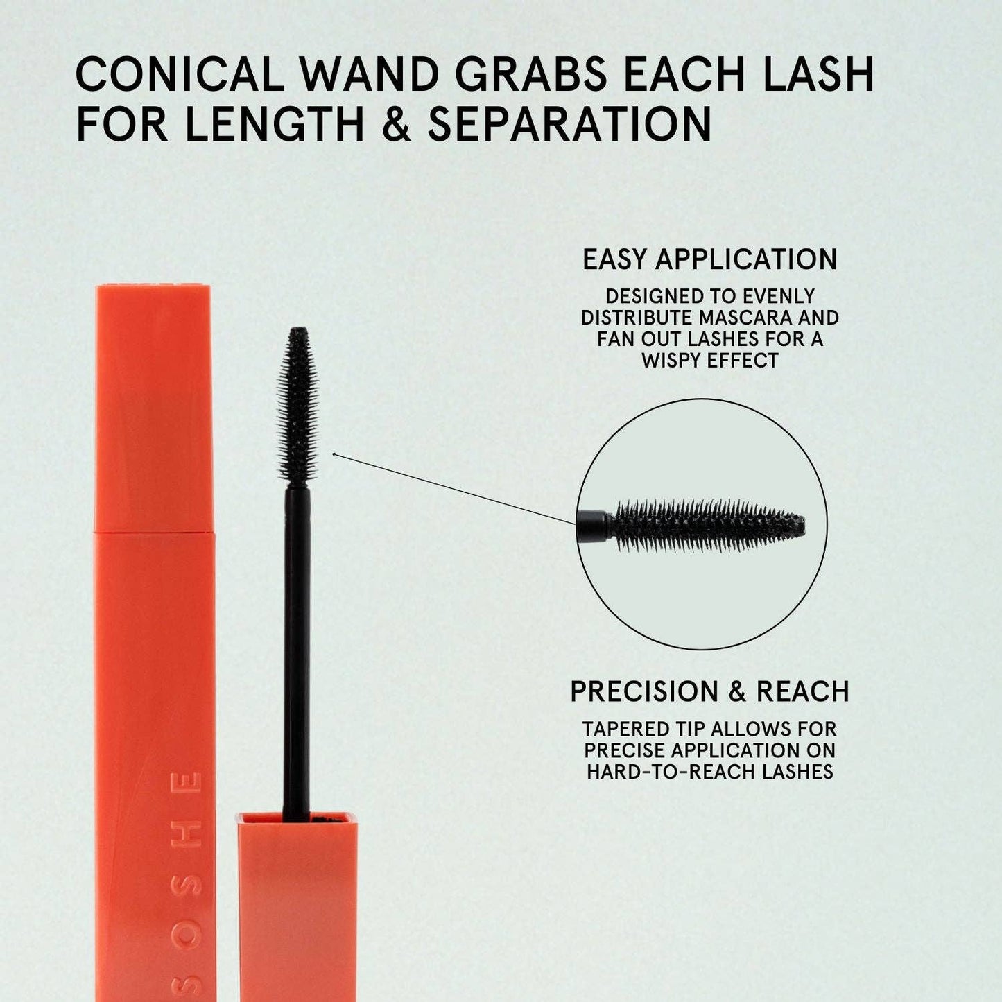 Peptide Lengthening Mascara | SOSHE