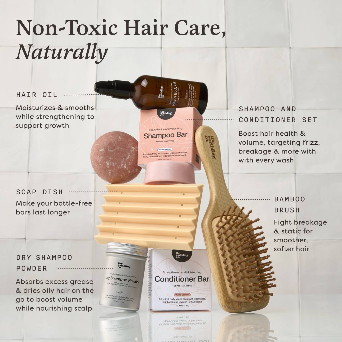 Biotin Dry Shampoo | THE EARTHLING CO.