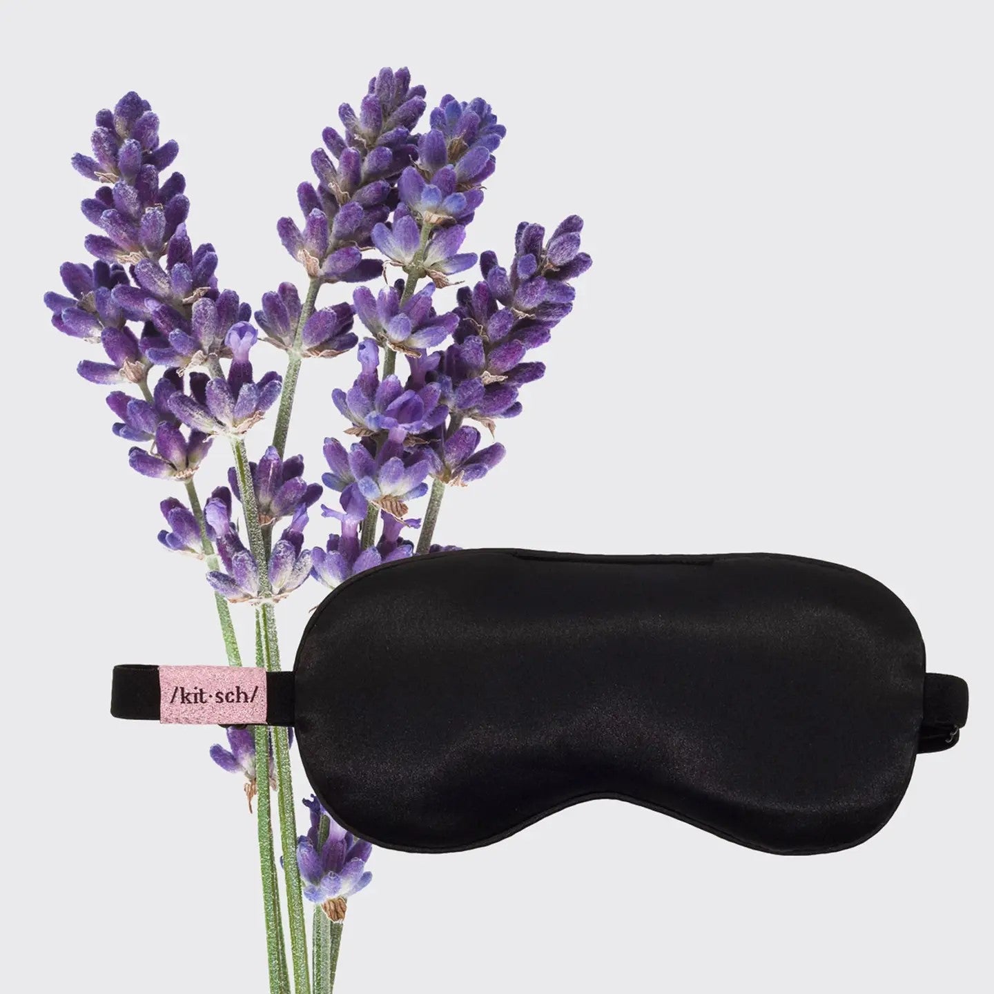 KITSCH | The Lavender Weighted Satin Eye Mask