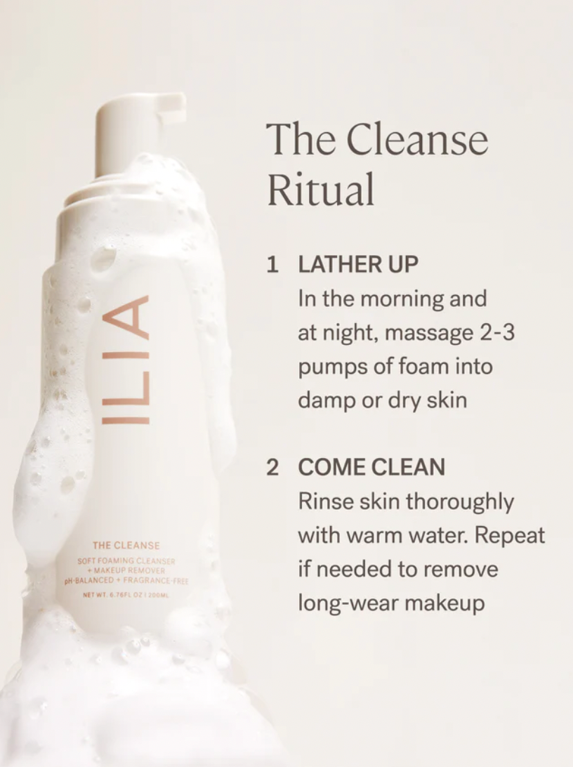 ILIA BEAUTY | The Cleanse