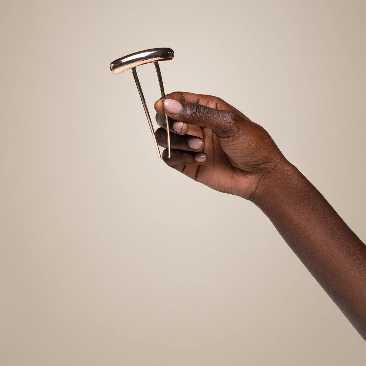 Mini Metal Barrette French Hair Pin - Gold | KITSCH