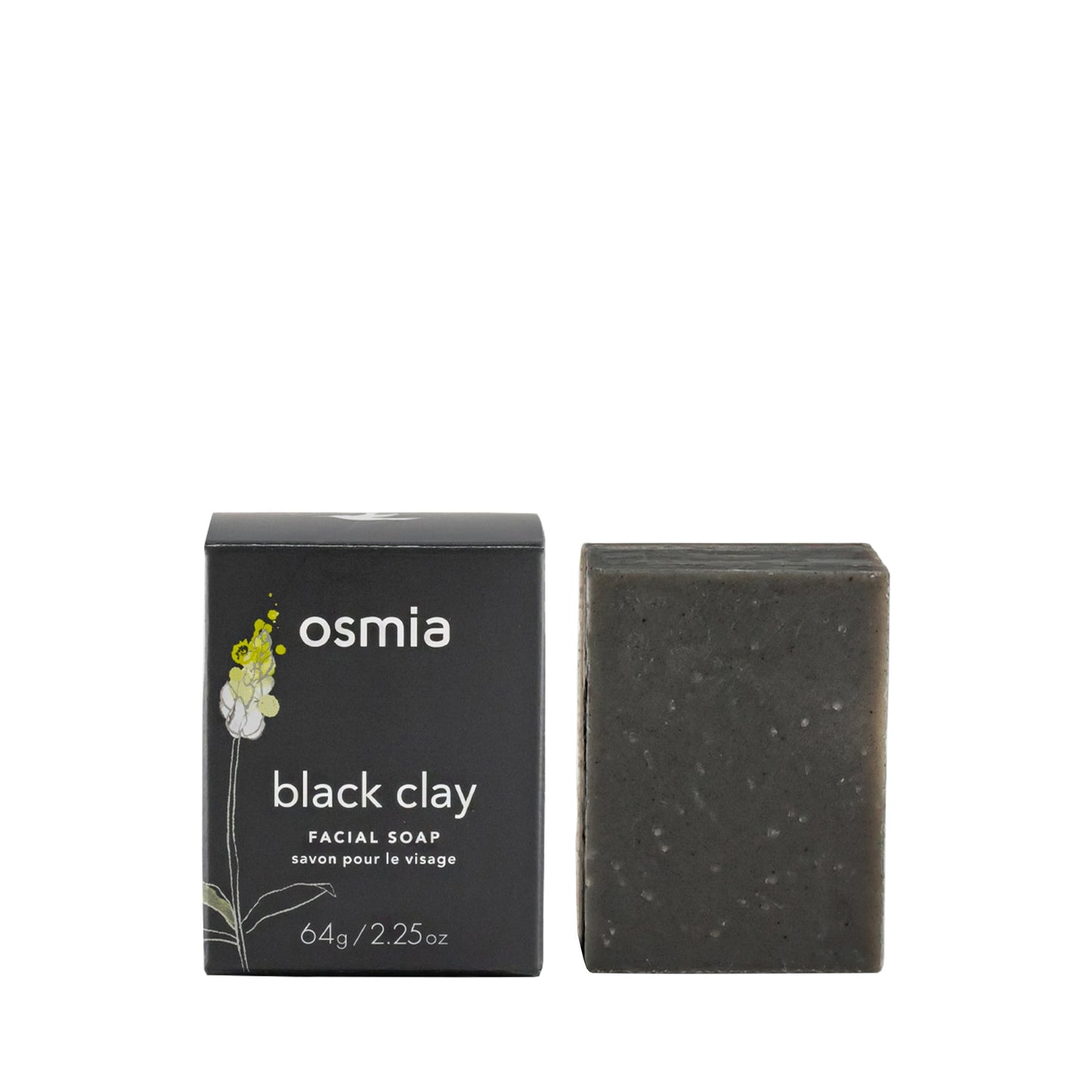 OSMIA | Black Clay Facial Soap