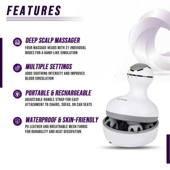 Smart Scalp Massager | ETERUS ROOTS the Beauty Underground Smart Scalp Massager | ETERUS ROOTS the Beauty Underground