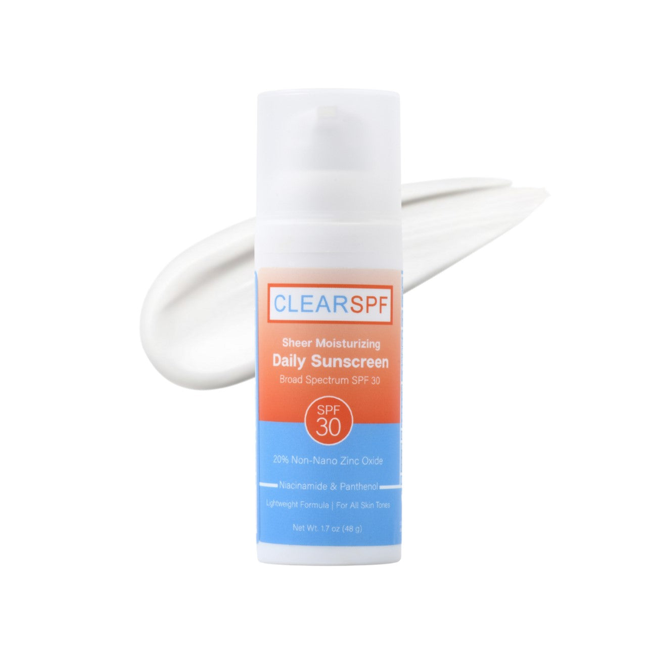 SUNTEGRITY | ClearSPF Sheer Moisturizing Daily Sunscreen, Broad Spectrum SPF 30