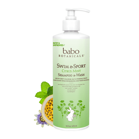 BABO BOTANICALS | Swim & Sport Citrus Mint Shampoo & Wash