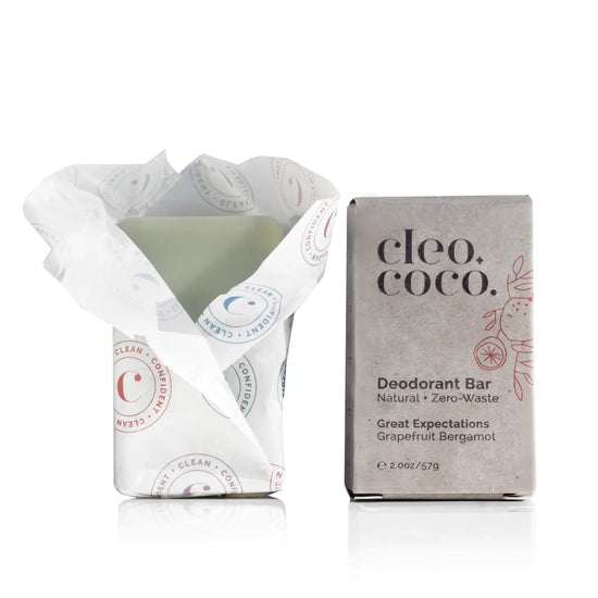 CLEO + COCO NATURAL | Deodorant BAR, Zero Waste 2.0