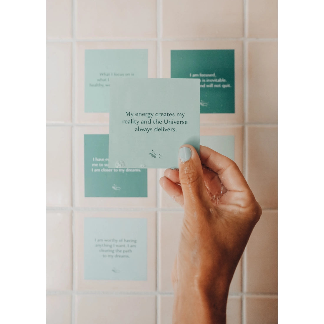 JAXKELLY | Shower Affirmation Cards