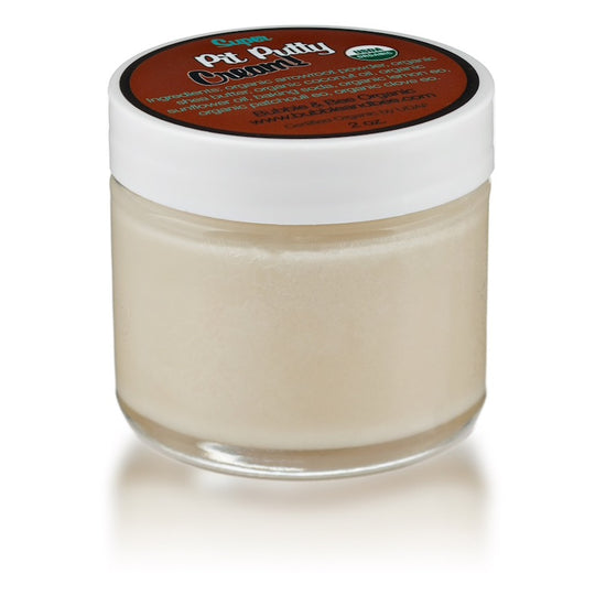BUBBLE & BEE Super Pit Putty Organic Deodorant Cream USDA Certified Organic Clean Beauty