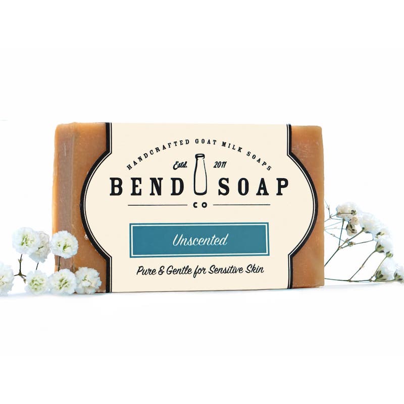 BEND SOAP CO. Unscented Goat Milk Soap Clean Beauty Natural Skincare