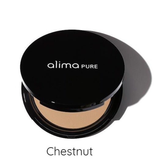 Load image into Gallery viewer, Alima Pure Pressed Powder Compact Chestnut
