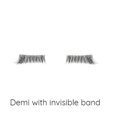 Invisible Band Lashes Demi 3D Battington 