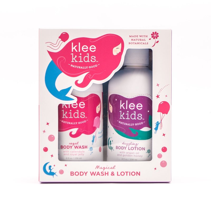 Load image into Gallery viewer, KLEE NATURALS | Klee Kids Regal Body Wash and Dazzling Body Lotion Set

