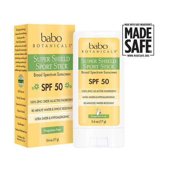 BABO BOTANICALS Super Shield Sport Stick Sunscreen SPF 50