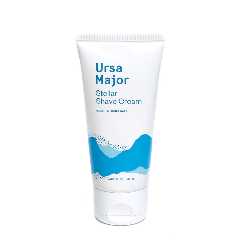 Ursa Major Stellar Shave Cream Clean Beauty Natural Shaving Cream.Back