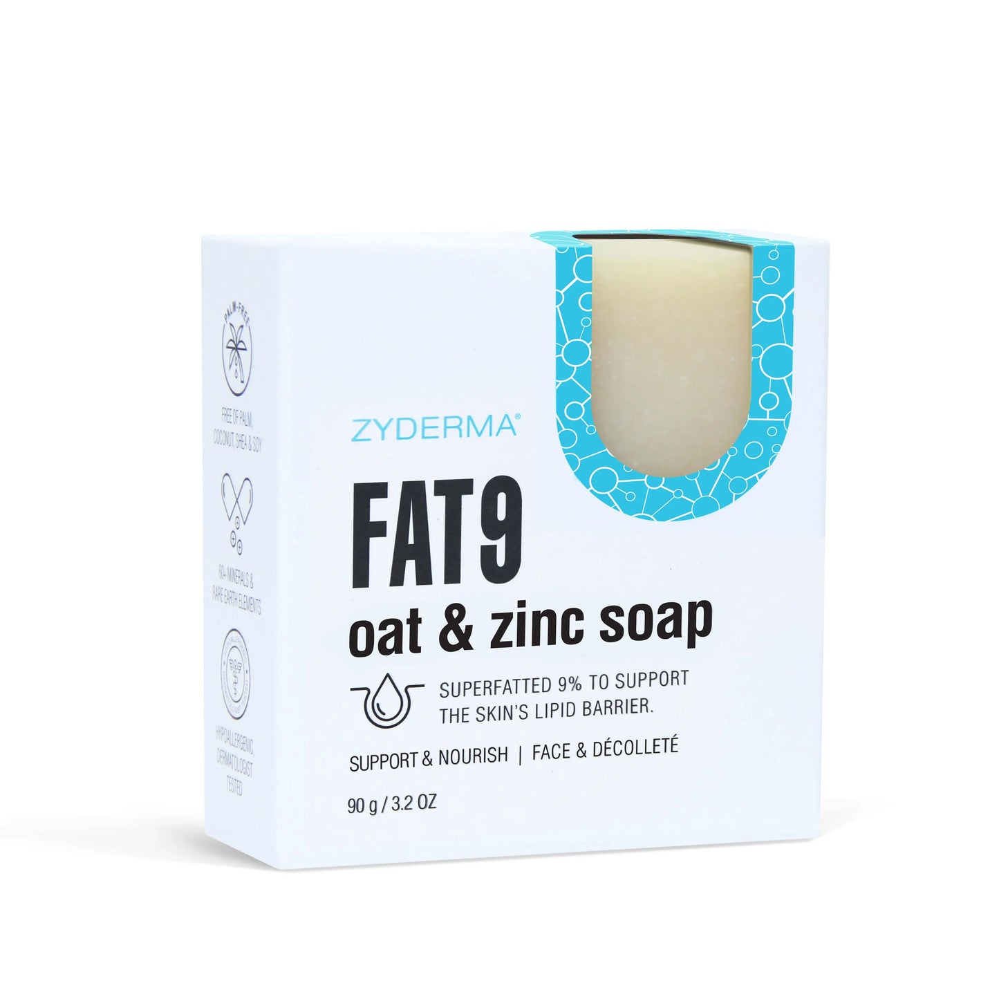 ZYDERMA | FAT9 Oat & Zinc Complexion Soap