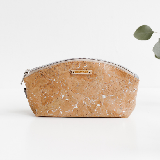 CARRY COURAGE | Zippered Pouch
