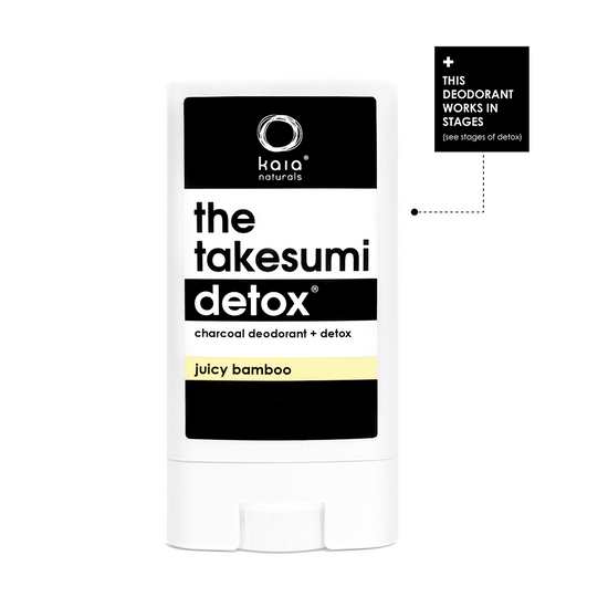 KAIA NATURALS | Takesumi Detox® Charcoal Deodorant