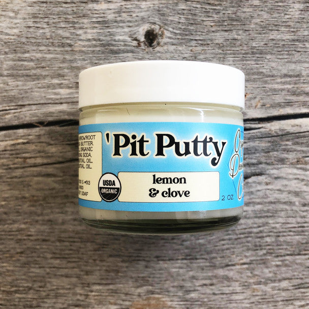BUBBLE & BEE | Pit Putty Organic Deodorant Cream