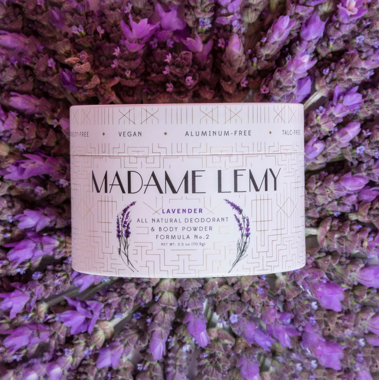 Load image into Gallery viewer, MADAME LEMY | Le Petit Deodorant, Body Powder &amp;amp; Dry Shampoo - Lavender

