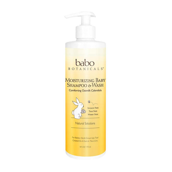 Babo Botanicals Moisturizing Baby Shampoo & Wash